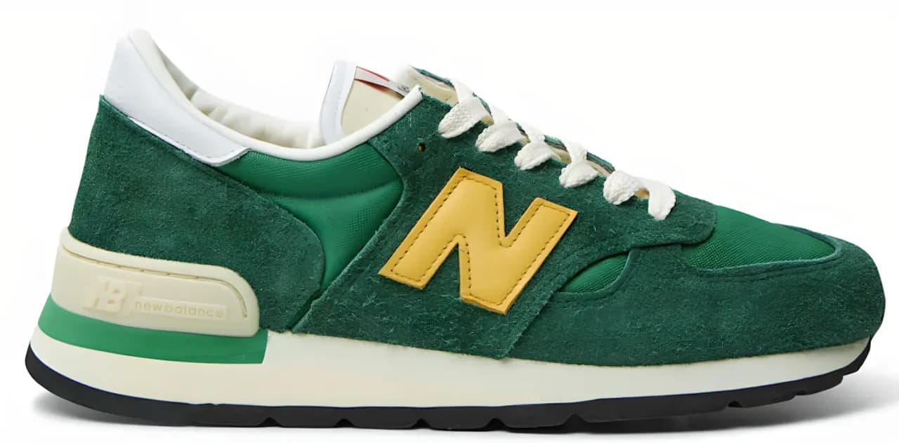 Giày New Balance 990v1 MiUSA 'Green Gold' M990GG1 Giày New Balance 990v1 MiUSA 'Green Gold' M990GG1