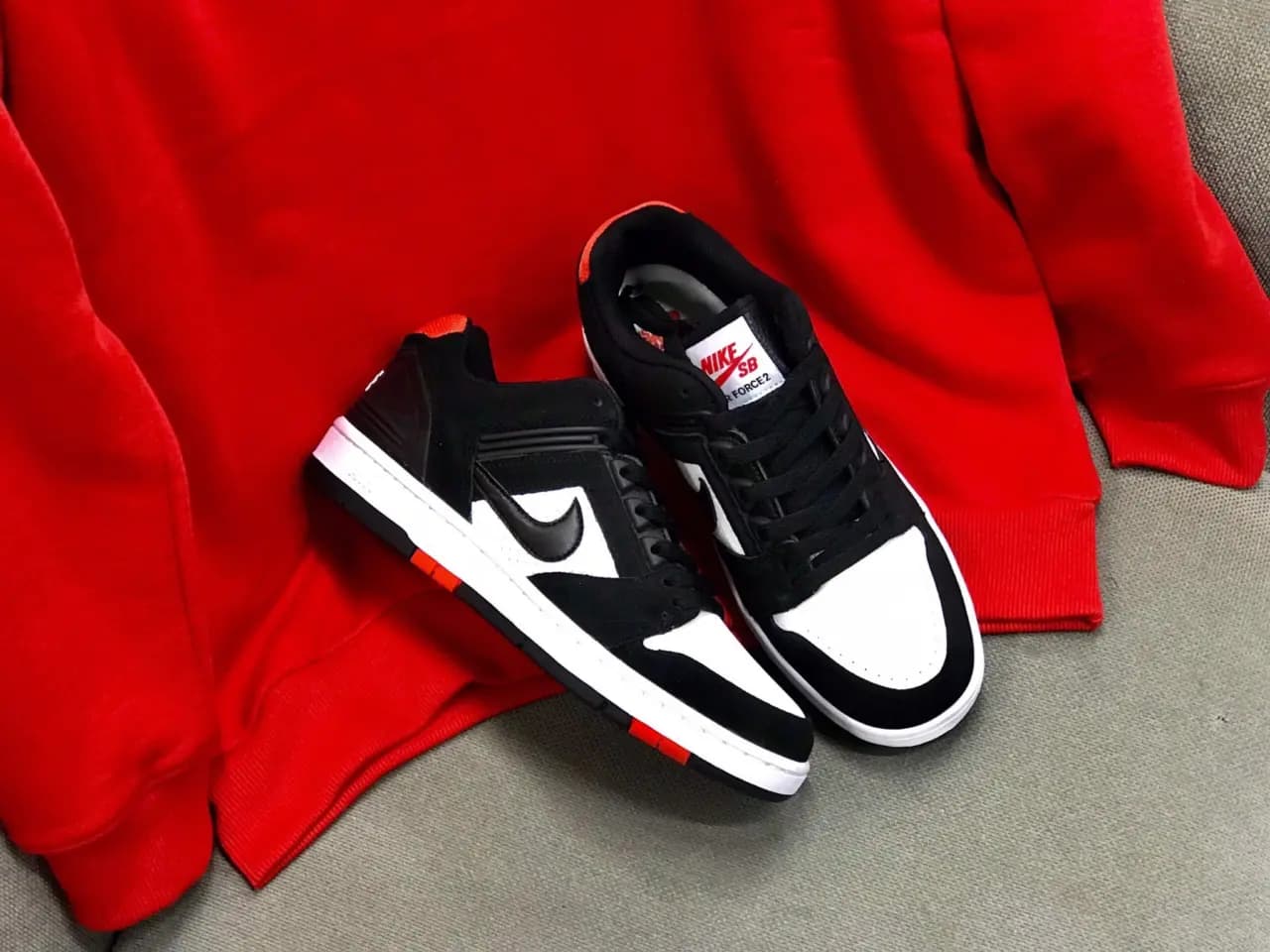 Chi tiết Nike Sb Air Force 2 Low Bred Chi tiết Nike Sb Air Force 2 Low Bred