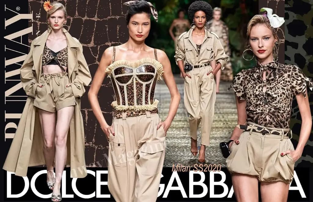 Những khoảnh khắc làm cả giới thời trang sửng sốt của Dolce&Gabbana Những khoảnh khắc làm cả giới thời trang sửng sốt của Dolce&Gabbana