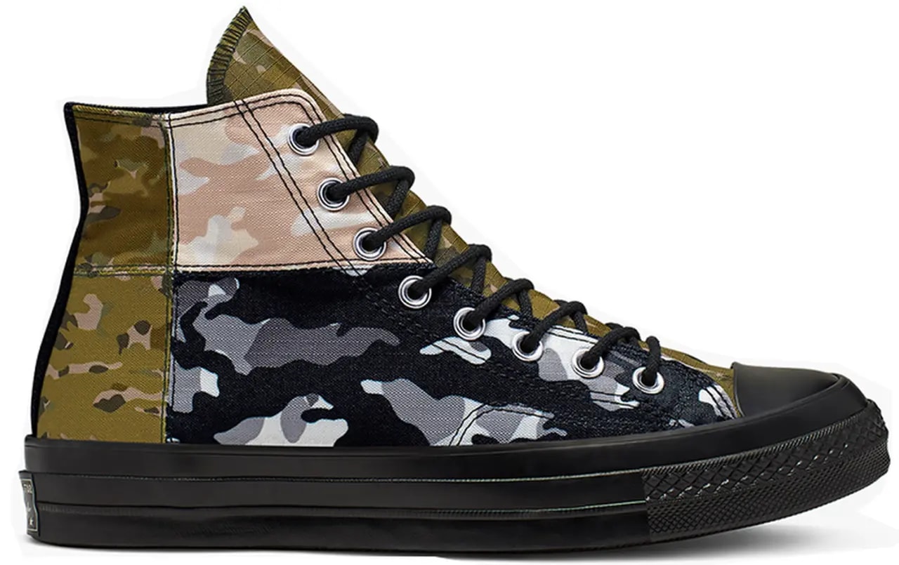 Giày Converse Chuck 70 High 'Patchwork Blocked Camo Black' 165912C — kich-thuoc: 40 Giày Converse Chuck 70 High 'Patchwork Blocked Camo Black' 165912C — kich-thuoc: 40