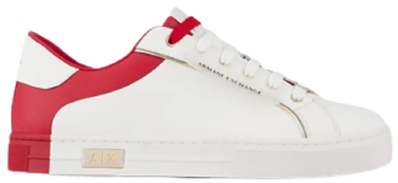Giày Armani Exchange Brand Logo 'White Red' 17220264WI Giày Armani Exchange Brand Logo 'White Red' 17220264WI