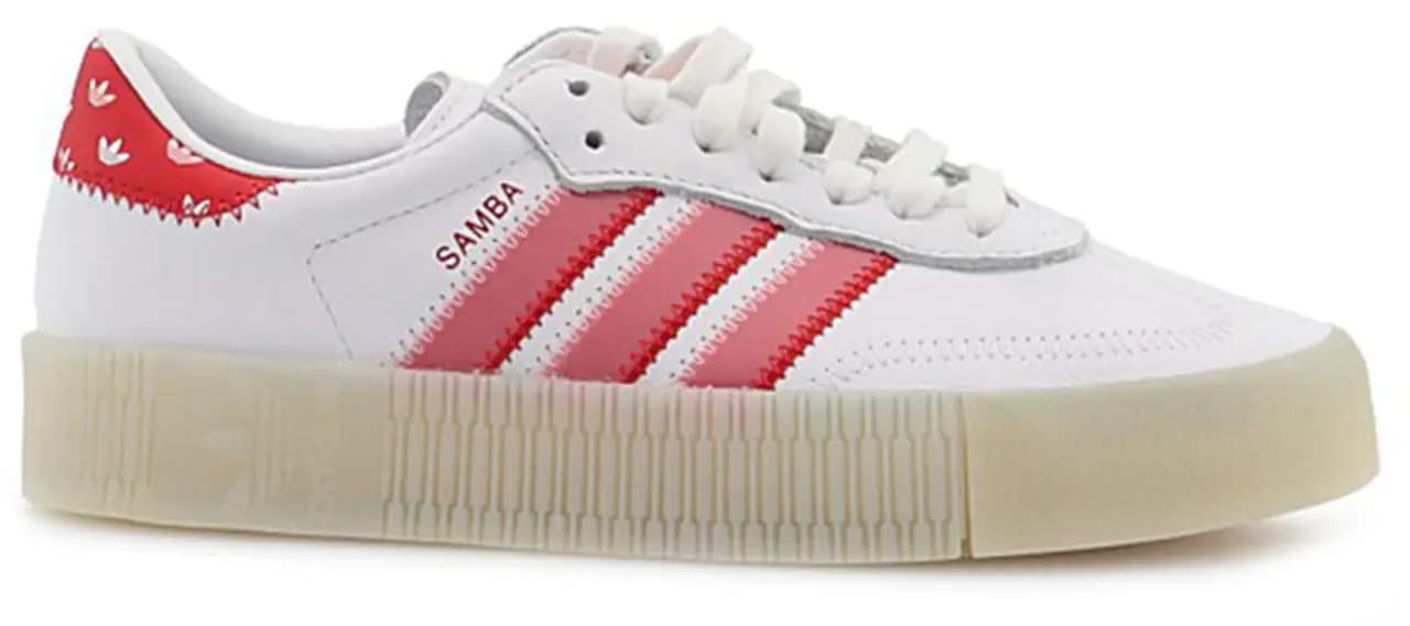Giày Adidas Originals Sambarose 'White Red' FY3118 Giày Adidas Originals Sambarose 'White Red' FY3118