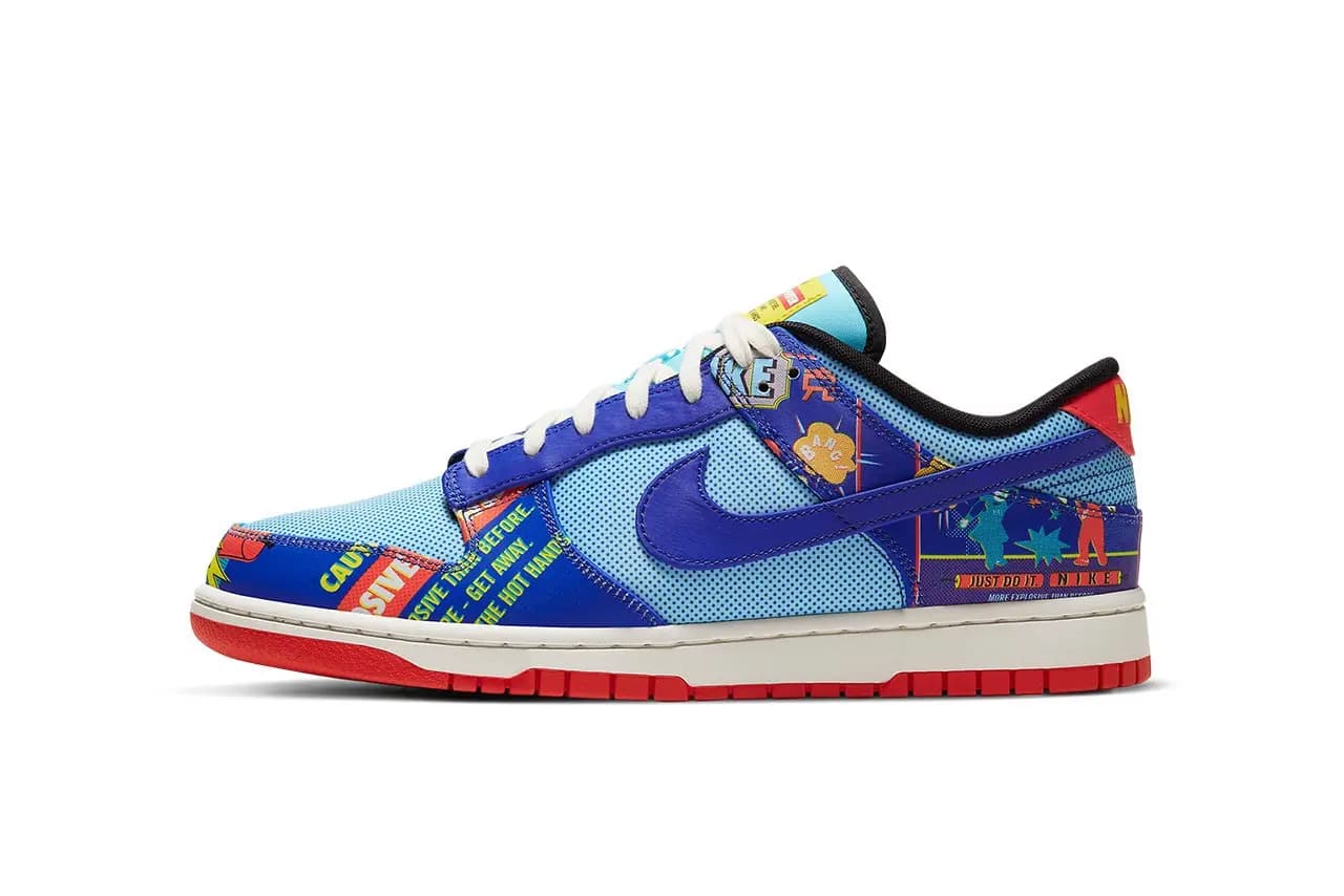 Nike Kỷ niệm Tết Nguyên Đán với Đường màu "Firecracker" Dunk Low cực độc Nike Kỷ niệm Tết Nguyên Đán với Đường màu "Firecracker" Dunk Low cực độc