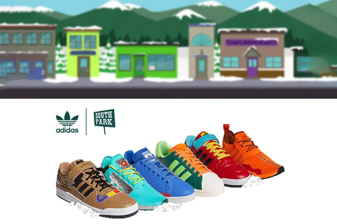 South Park cùng adidas công bố bộ sưu tập giày thể thao mới South Park cùng adidas công bố bộ sưu tập giày thể thao mới