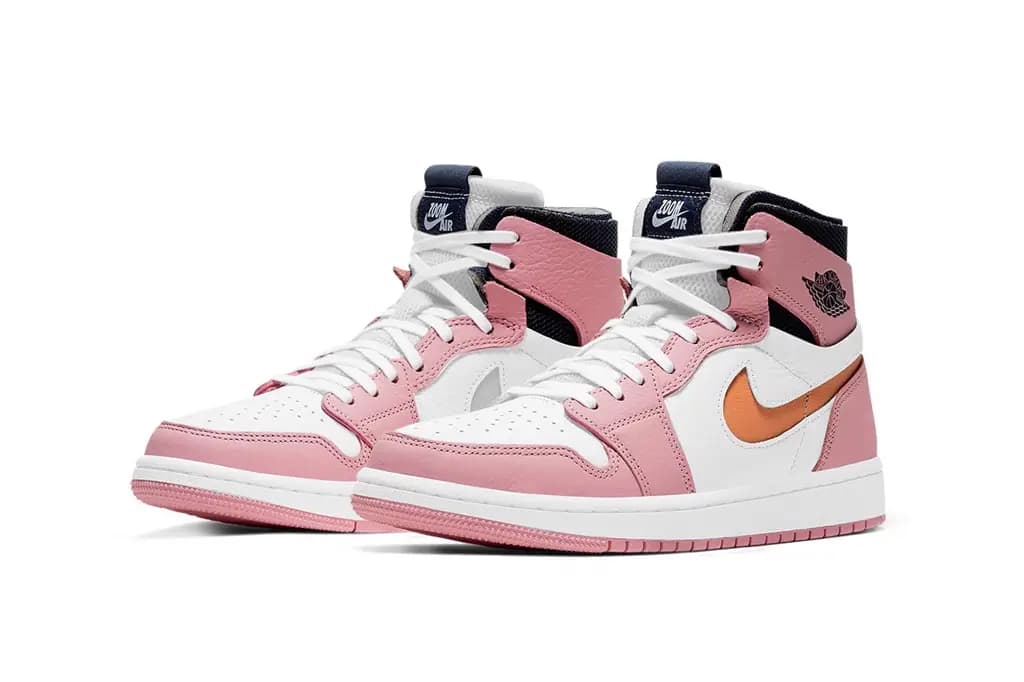 Air Jordan 1 High Zoom CMFT trở lại với lớp trang điểm "Pink Glaze" Air Jordan 1 High Zoom CMFT trở lại với lớp trang điểm "Pink Glaze"