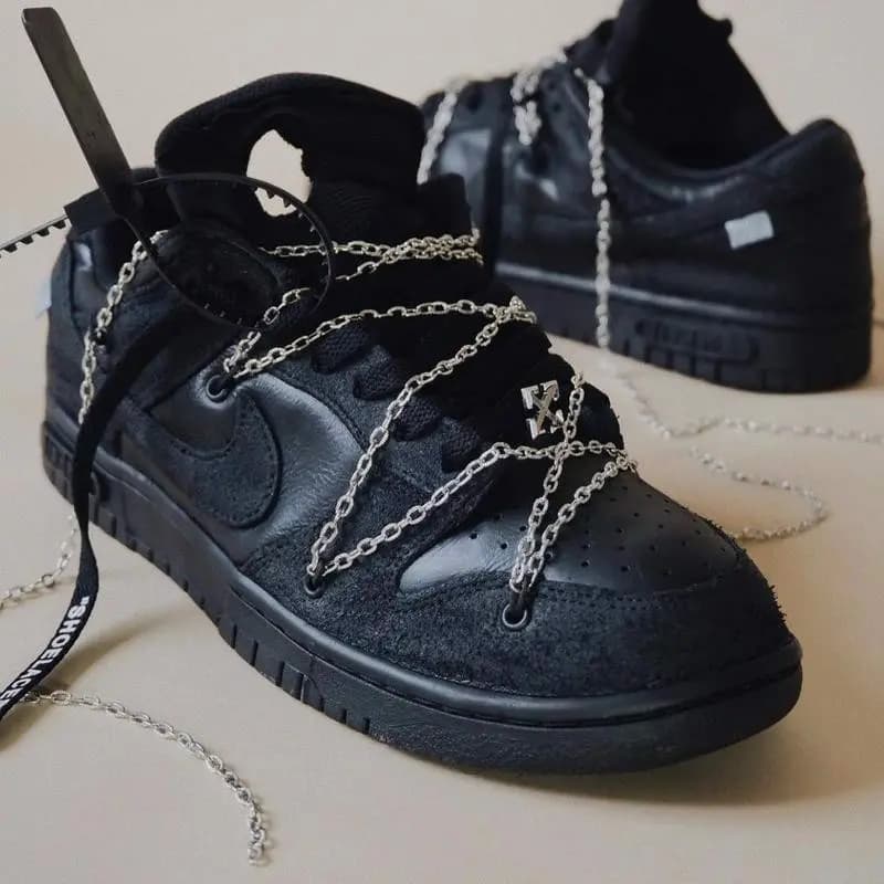 Hình ảnh chính thức về phiên bản Off White x Nike Dunk 5/50 Hình ảnh chính thức về phiên bản Off White x Nike Dunk 5/50