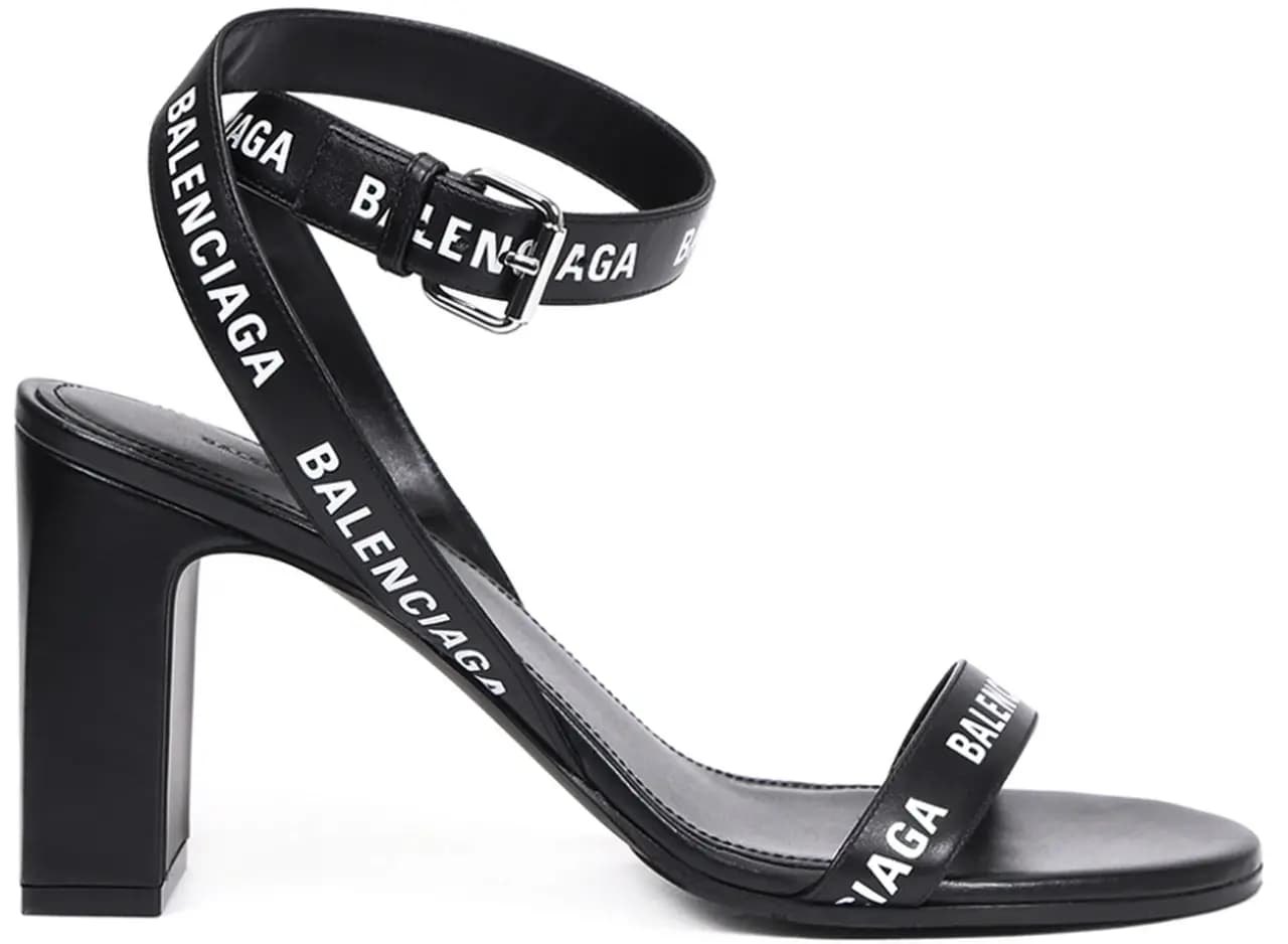Giày Balenciaga Sandal With Logoed Straps 630041 WBAE1 1090 Giày Balenciaga Sandal With Logoed Straps 630041 WBAE1 1090