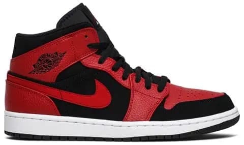 Giày Nike Air Jordan 1 Mid 'Reverse Bred' 554724-054 Giày Nike Air Jordan 1 Mid 'Reverse Bred' 554724-054