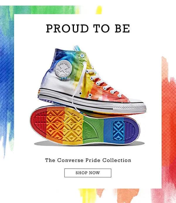 Converse trở lại với bộ sưu tập hoàn toàn mới chào đón Pride Month Converse trở lại với bộ sưu tập hoàn toàn mới chào đón Pride Month