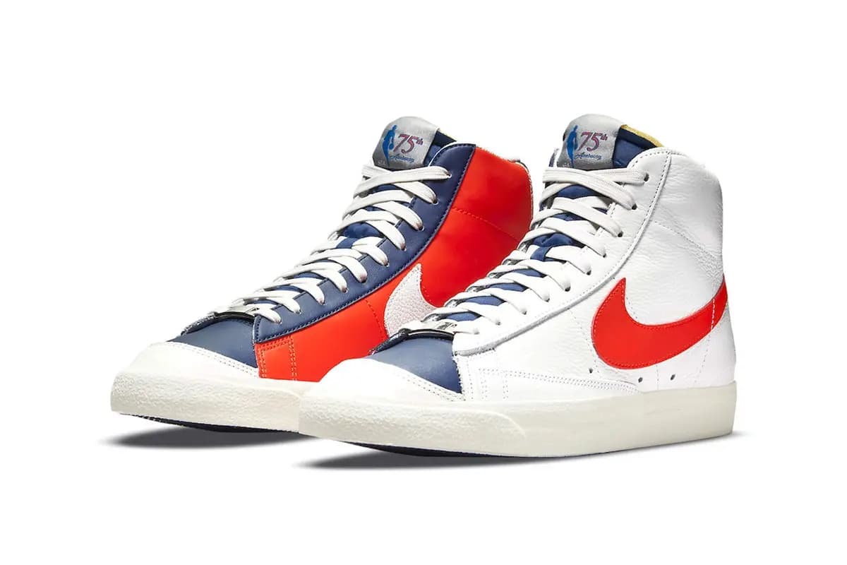 Kỉ niệm 75 ngày thành lập NBA cùng Nike Blazer Mids Kỉ niệm 75 ngày thành lập NBA cùng Nike Blazer Mids