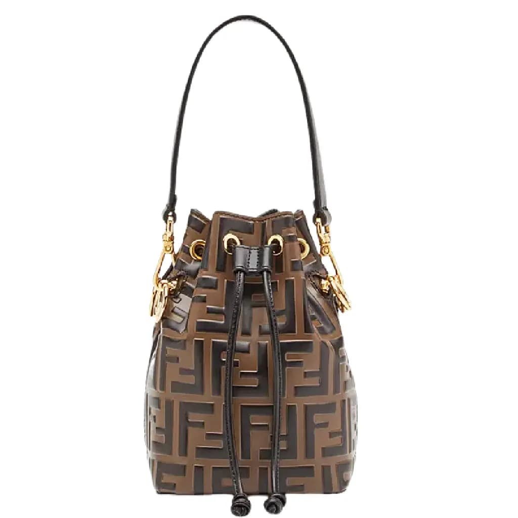 Túi Fendi Mon Tresor Leather Mini-Bag 'Brown' 8BS010A659F13VK Túi Fendi Mon Tresor Leather Mini-Bag 'Brown' 8BS010A659F13VK
