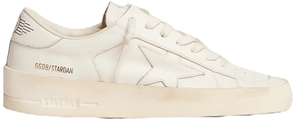 Giày Golden Goose Stardan Leather 'White' GWF00128-F000566-10100 Giày Golden Goose Stardan Leather 'White' GWF00128-F000566-10100