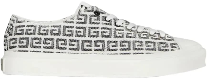 Giày Givenchy City In 4G Jacquard 'Black White' BH006DH158-004 Giày Givenchy City In 4G Jacquard 'Black White' BH006DH158-004