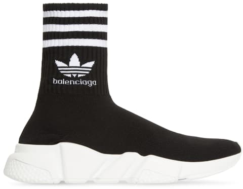 Giày Balenciaga x Adidas Speed 'Black White' 711189WBDV11090 Giày Balenciaga x Adidas Speed 'Black White' 711189WBDV11090