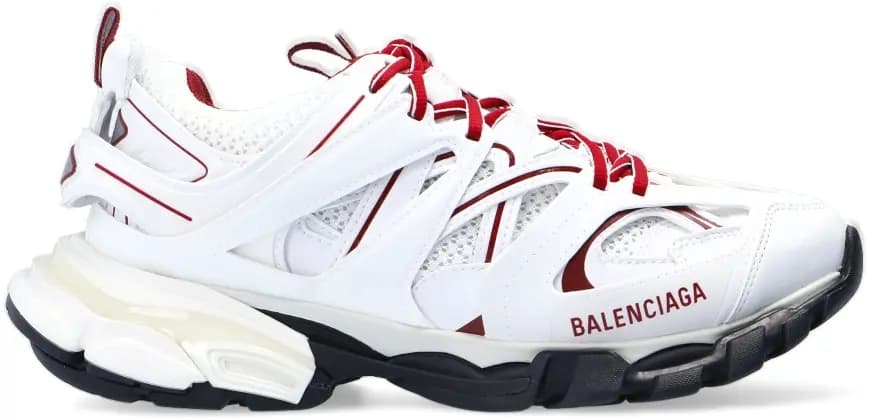 Giày Balenciaga Wmns Track Sneaker White Red 542436-W3AD1-9066 Giày Balenciaga Wmns Track Sneaker White Red 542436-W3AD1-9066