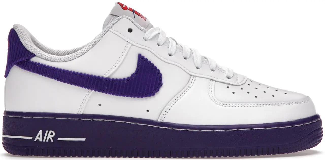 Giày Nike Air Force 1 '07 LV8 EMB 'White Court Purple' DB0264-100 Giày Nike Air Force 1 '07 LV8 EMB 'White Court Purple' DB0264-100