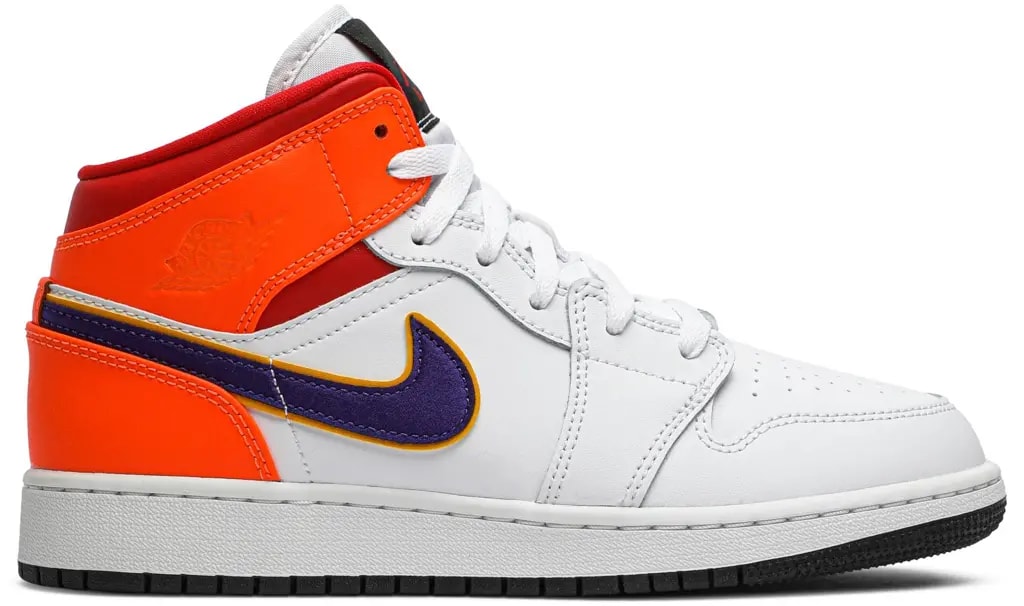 Giày Nike Air Jordan 1 Mid GS 'White Court Purple Teal' 554725-128 — kich-thuoc: 36 Giày Nike Air Jordan 1 Mid GS 'White Court Purple Teal' 554725-128 — kich-thuoc: 36