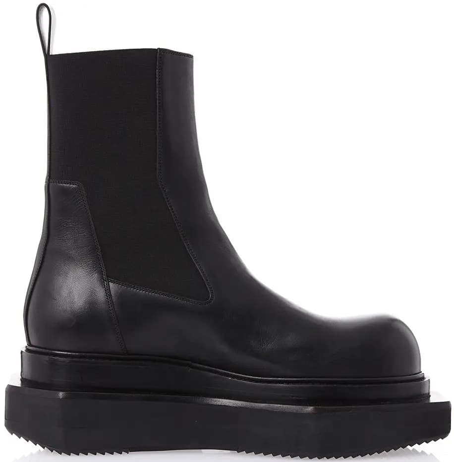 Giày Rick Owens SS22 Fogachine Beatle 'Black' ru01b1877lde-09 Giày Rick Owens SS22 Fogachine Beatle 'Black' ru01b1877lde-09