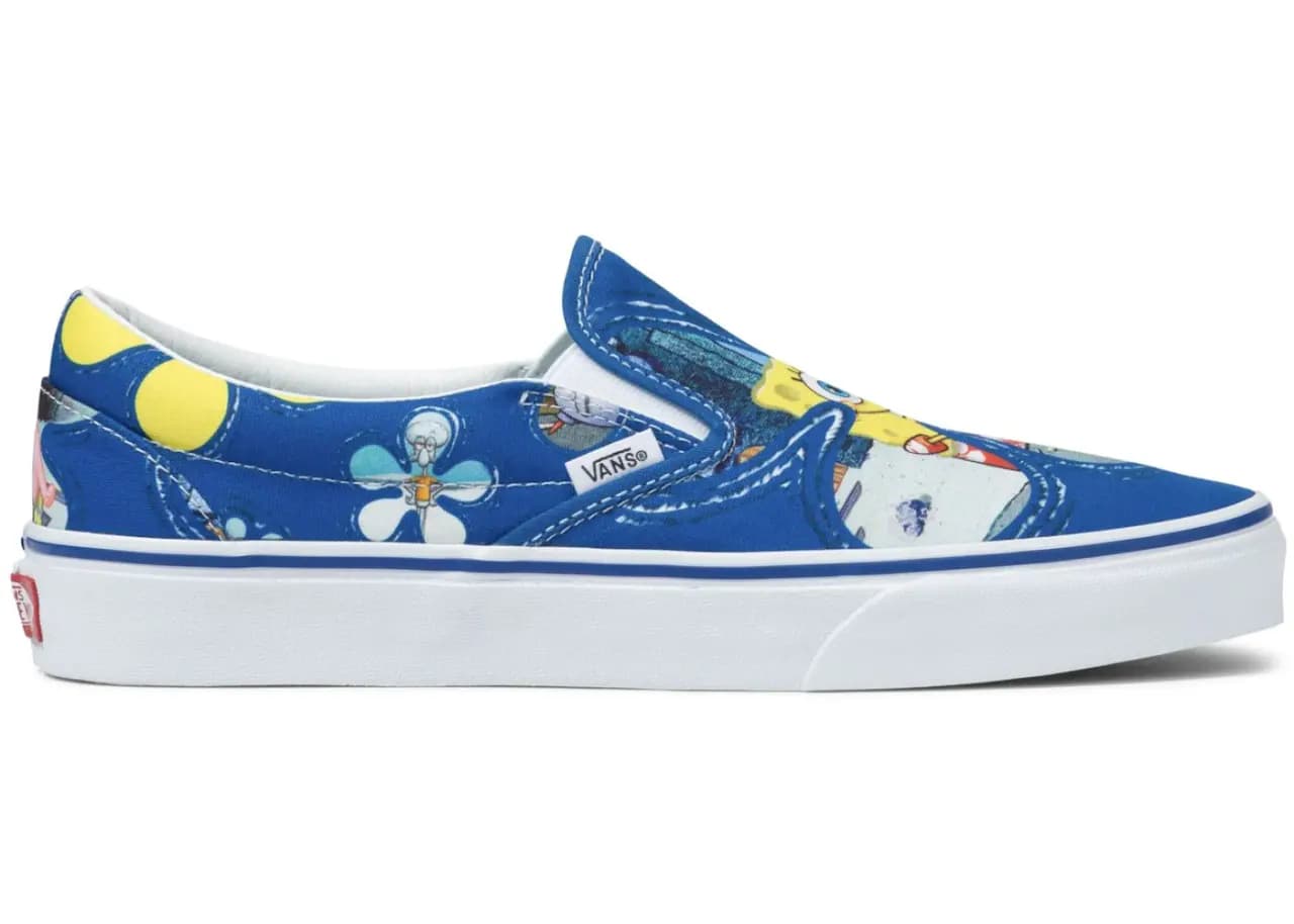 Giày Vans SpongeBob SquarePants x Classic Slip-On 'AlohaBob' VN0A33TBYZ1 Giày Vans SpongeBob SquarePants x Classic Slip-On 'AlohaBob' VN0A33TBYZ1