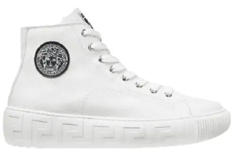 Giày Versace Greca High Topp Trainers White DST643D-DTE3G-D01P — kich-thuoc: lien-he-order Giày Versace Greca High Topp Trainers White DST643D-DTE3G-D01P — kich-thuoc: lien-he-order