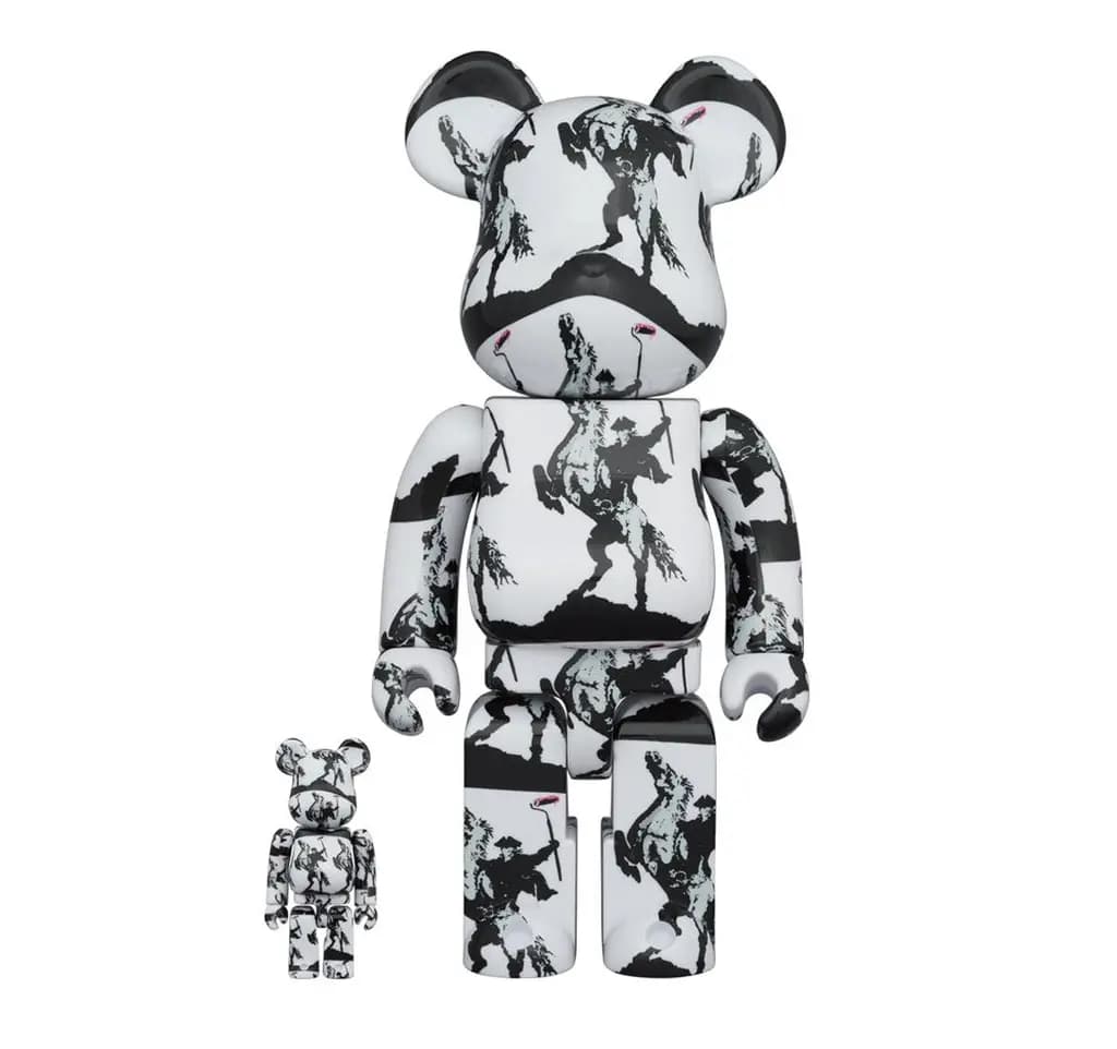 Mô Hình Brandalism Bearbrick 100% + 400% 'Highwayman' 99892-HWM-0104 Mô Hình Brandalism Bearbrick 100% + 400% 'Highwayman' 99892-HWM-0104