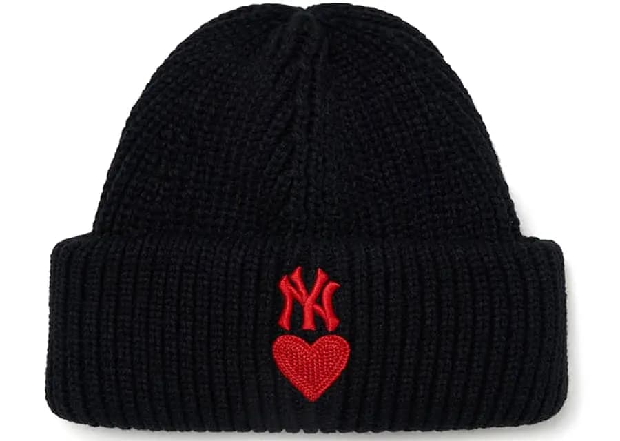 Mũ MLB Heart Beanie New York Yankees 3ABNM0916-50BKS Mũ MLB Heart Beanie New York Yankees 3ABNM0916-50BKS
