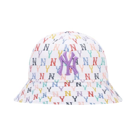 Mũ MLB Monogram Rainbow Dome Hat New York Yankees 32CPH4111-50W Mũ MLB Monogram Rainbow Dome Hat New York Yankees 32CPH4111-50W