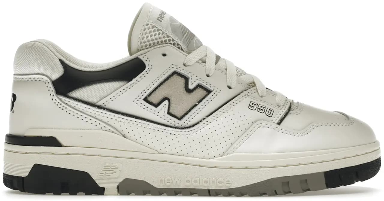 Giày New Balance 550 'Cream Black' BB550LWT Giày New Balance 550 'Cream Black' BB550LWT