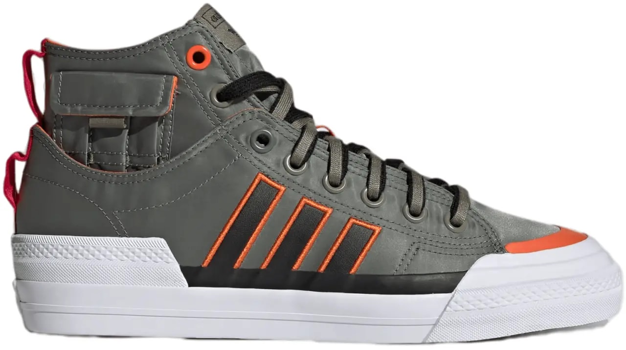 Giày Adidas Nizza High DL 'Green Orange' GZ2655 — kich-thuoc: 39 1/3 Giày Adidas Nizza High DL 'Green Orange' GZ2655 — kich-thuoc: 39 1/3