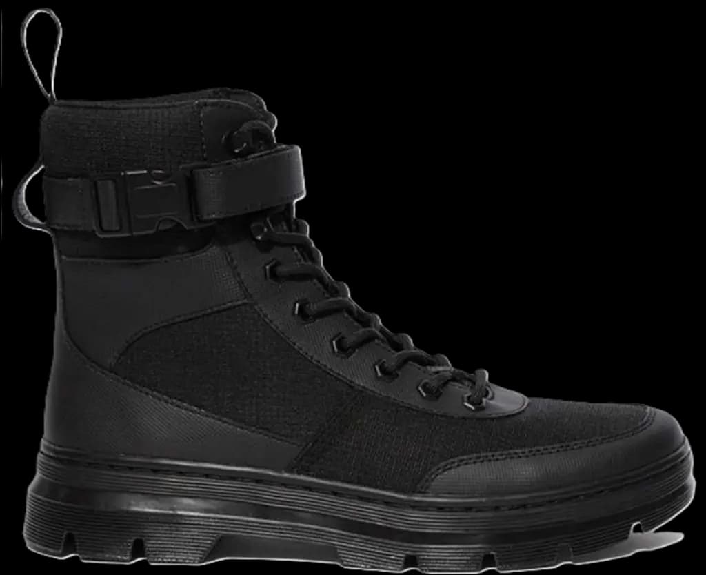 Giày Dr. Martens Combs Tech Boots Black Element Poly Rip Stop 25656001 Giày Dr. Martens Combs Tech Boots Black Element Poly Rip Stop 25656001