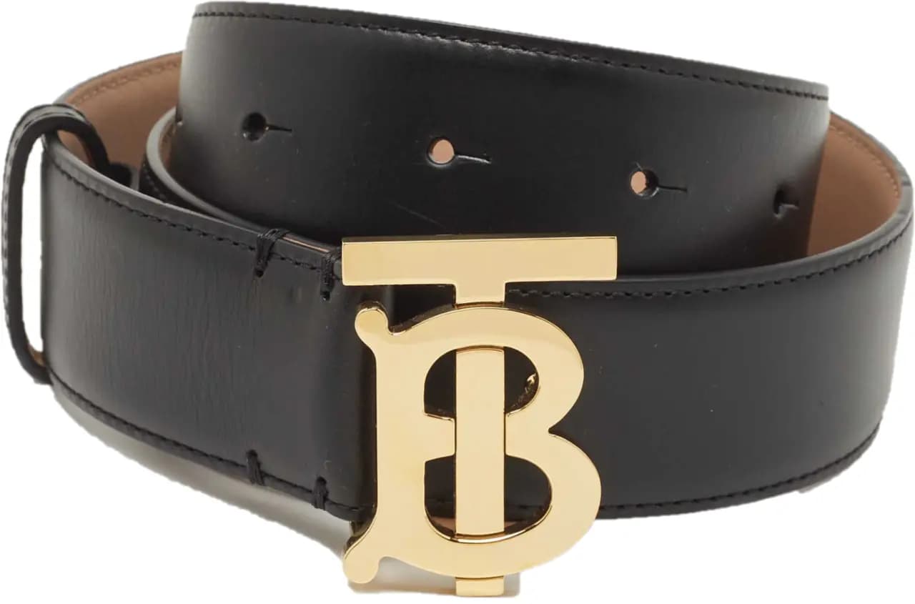 Thắt Lưng Burberry Monogram Motif Leather Belt 'Black' p80393471 Thắt Lưng Burberry Monogram Motif Leather Belt 'Black' p80393471
