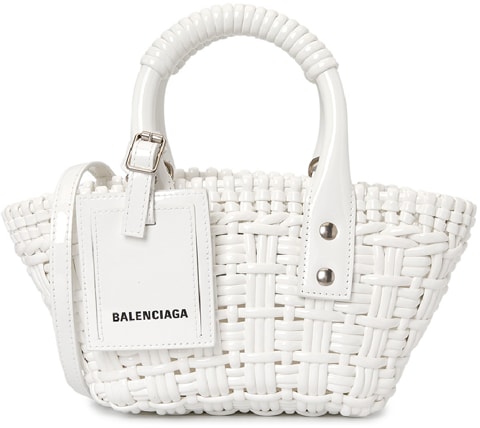 Túi Balenciaga Bistro Basket 2x Small Tote 'White' 678028-2IE3Y-9000 — kich-thuoc: 24-5-x-12-5-x-7-cm Túi Balenciaga Bistro Basket 2x Small Tote 'White' 678028-2IE3Y-9000 — kich-thuoc: 24-5-x-12-5-x-7-cm