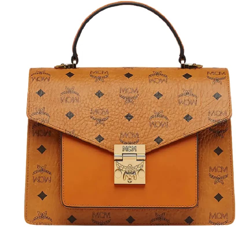 Túi MCM Patricia Pocket Satchel in Visetos MWE8SPA67CO001 Túi MCM Patricia Pocket Satchel in Visetos MWE8SPA67CO001