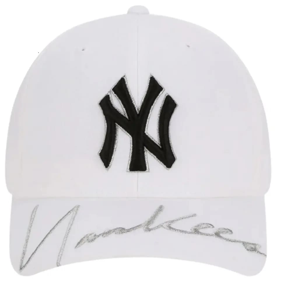 Mũ MLB NY Yankees White 'Black' 32CPIK011-50X Mũ MLB NY Yankees White 'Black' 32CPIK011-50X