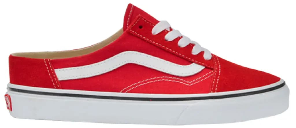 Giày Vans Old Skool Mule 'Red' VN0A3MUSJV6 Giày Vans Old Skool Mule 'Red' VN0A3MUSJV6