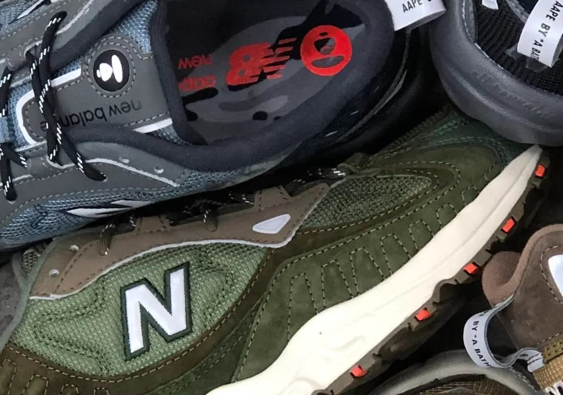 AAPE x New Balance - Sự trở lại hoàn hảo của 2 thương hiệu lớn AAPE x New Balance - Sự trở lại hoàn hảo của 2 thương hiệu lớn