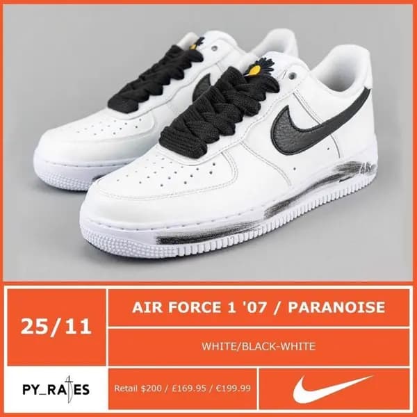 G-Dragon's PEACEMINUSONE x Air force 1 "Para-Noise 2.0" sẽ được ra mắt sớm vào tháng 11 tới G-Dragon's PEACEMINUSONE x Air force 1 "Para-Noise 2.0" sẽ được ra mắt sớm vào tháng 11 tới