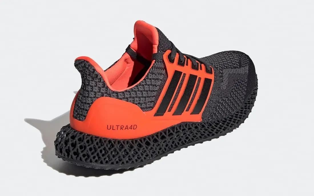adidas 'Ultra4D trở nên táo bạo với phối màu "Core Black / Solar Red" adidas 'Ultra4D trở nên táo bạo với phối màu "Core Black / Solar Red"