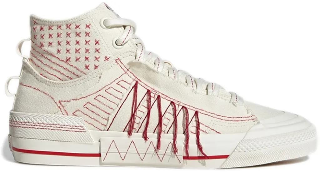 Giày Adidas Nizza High DL 'Line Red' GX8534 Giày Adidas Nizza High DL 'Line Red' GX8534
