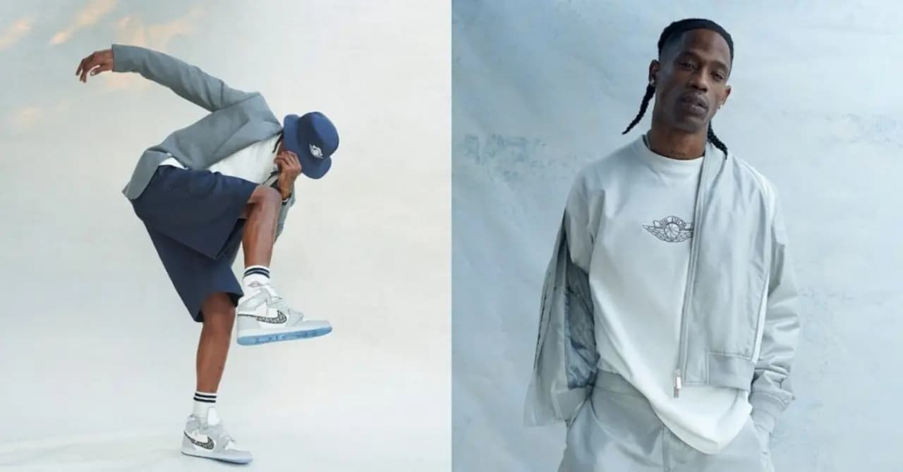 Dior x Air Jordan 1 đã hot, nay Travis Scott còn làm siêu phẩm trở nên thèm thuồng hơn bao giờ hết Dior x Air Jordan 1 đã hot, nay Travis Scott còn làm siêu phẩm trở nên thèm thuồng hơn bao giờ hết