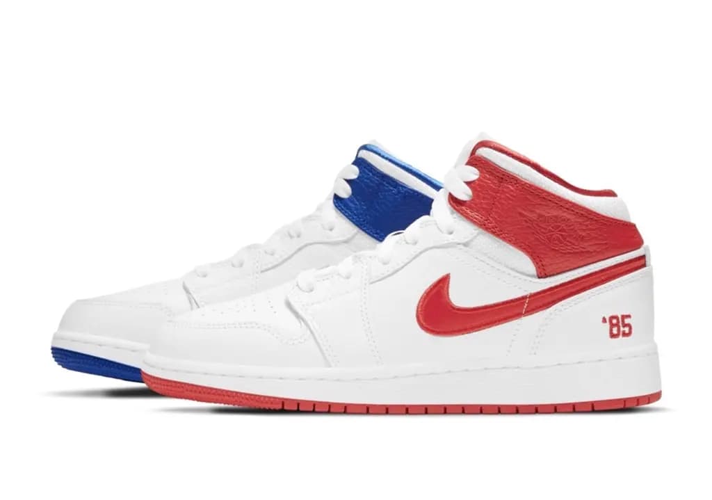 Air Jordan 1 Mid “85” lấy cảm hứng từ hai phối màu cực cháy của "Không Quân 1" Air Jordan 1 Mid “85” lấy cảm hứng từ hai phối màu cực cháy của "Không Quân 1"
