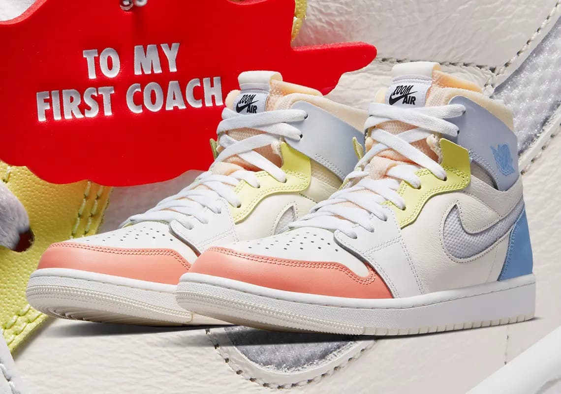 Air Jordan 1 'To My First Coach' hơi thở mùa xuân đầy tinh tế Air Jordan 1 'To My First Coach' hơi thở mùa xuân đầy tinh tế