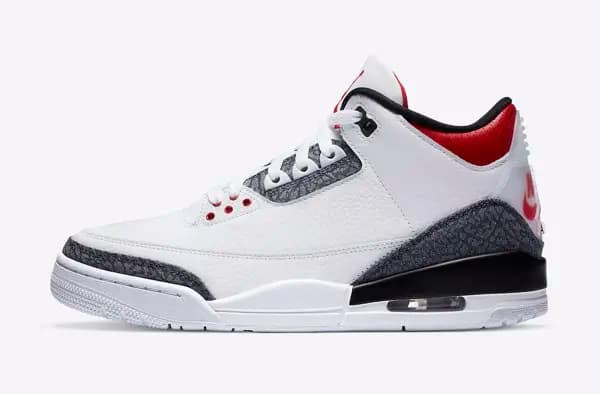 Air Jordan 3 SE Denim "Fire Red" rò rỉ những hình ảnh chính thức Air Jordan 3 SE Denim "Fire Red" rò rỉ những hình ảnh chính thức
