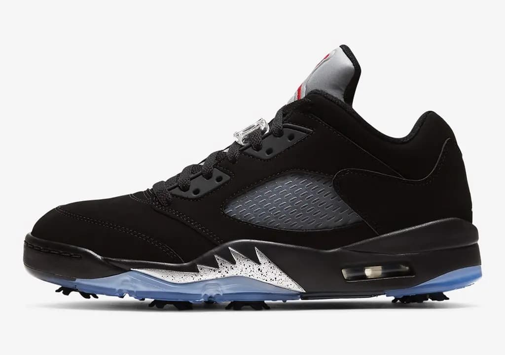 Air Jordan 5 Golf phát hành trong phiên bản “Black/Metallic” nguyên thủy của mình Air Jordan 5 Golf phát hành trong phiên bản “Black/Metallic” nguyên thủy của mình