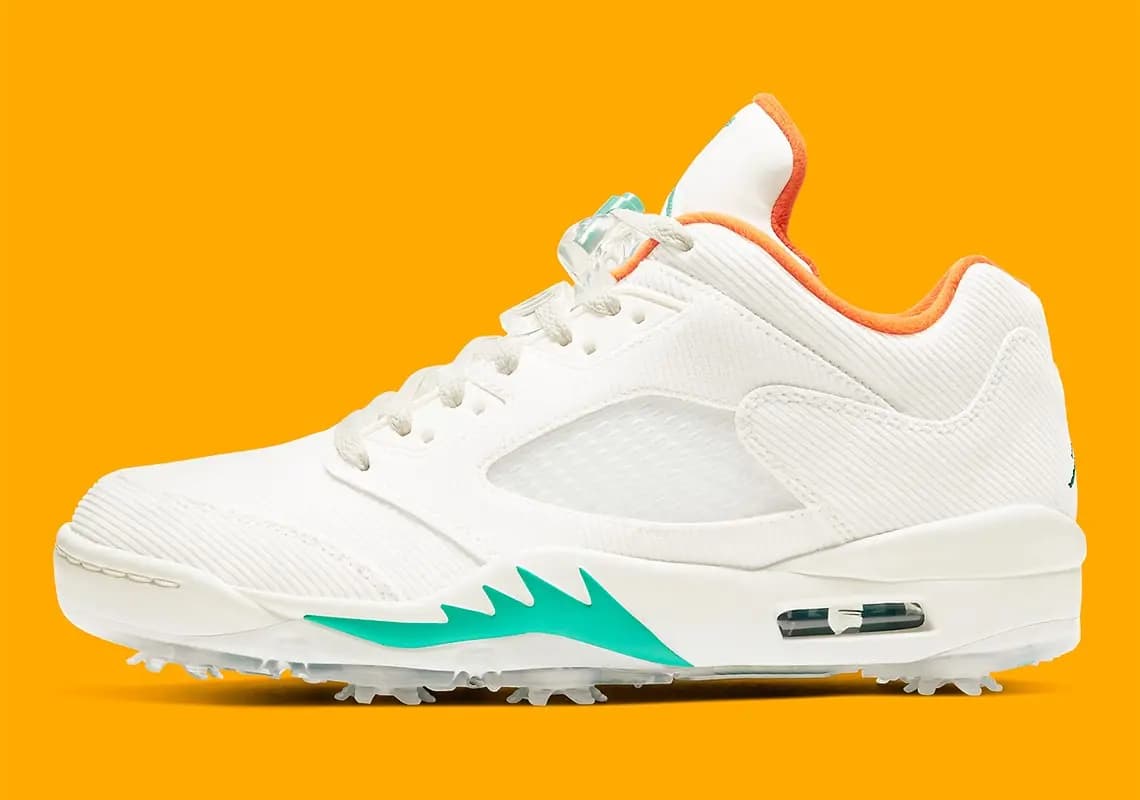 Air Jordan 5 Golf “Better Lucky Than Good”-Chất riêng cho giải Master cuối cùng trong năm Air Jordan 5 Golf “Better Lucky Than Good”-Chất riêng cho giải Master cuối cùng trong năm