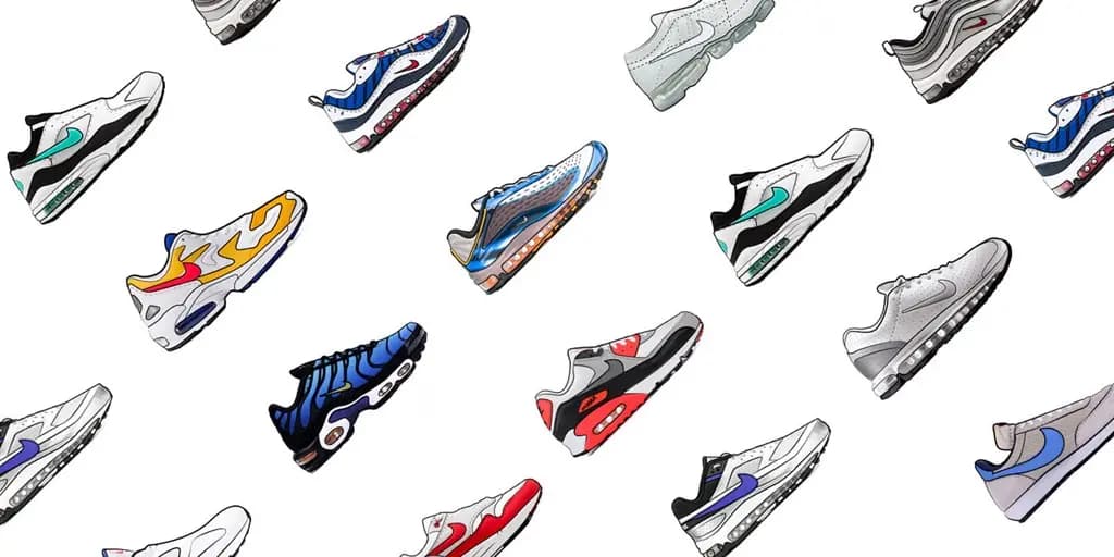 Nhìn lại dòng thời gian hoàn chỉnh của đứa con cưng nhà Swoosh - Nike Air Max Nhìn lại dòng thời gian hoàn chỉnh của đứa con cưng nhà Swoosh - Nike Air Max