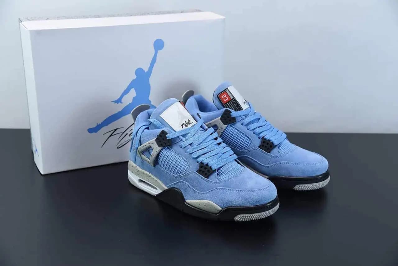 Cách để bạn phân biệt Air Jordan 4 University Blue Real và Fake Cách để bạn phân biệt Air Jordan 4 University Blue Real và Fake