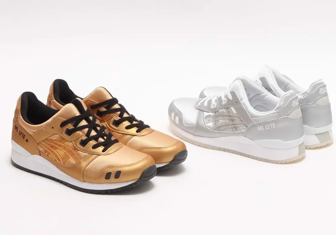 Asics Gel Lyte 3 "Medal Pack" với sự trở lại bóng bẩy đầy tinh tế của các nhà vô địch Asics Gel Lyte 3 "Medal Pack" với sự trở lại bóng bẩy đầy tinh tế của các nhà vô địch