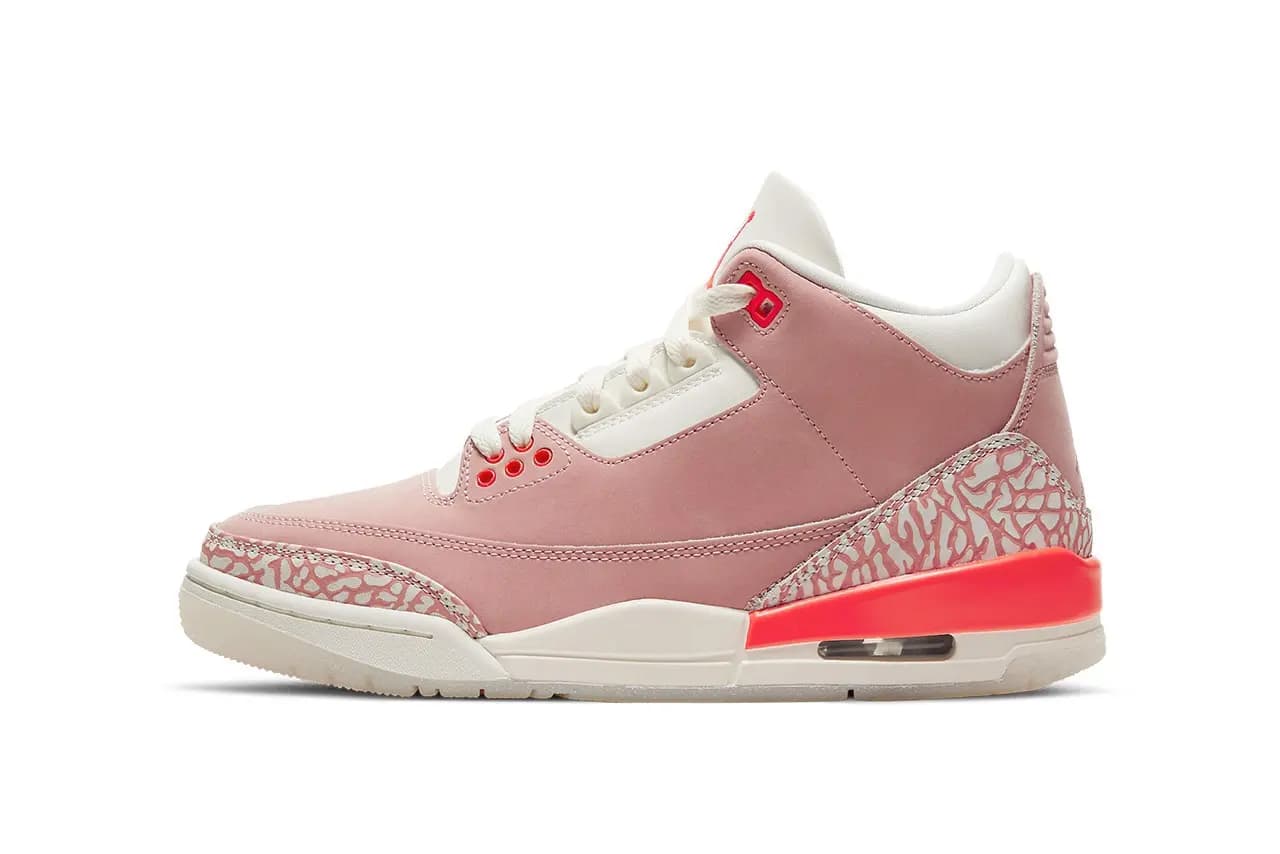 Air Jordan 3 "Rust Pink" cực đẹp đốn tim chị em từ cái nhìn đầu tiên Air Jordan 3 "Rust Pink" cực đẹp đốn tim chị em từ cái nhìn đầu tiên