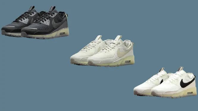 Nike Air Max 90 Terrascape xuất hiện trong ba phối màu trung tính mới Nike Air Max 90 Terrascape xuất hiện trong ba phối màu trung tính mới